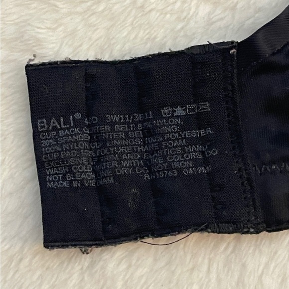 Bali Classic Black Bra - Picture 4 of 5